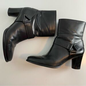 Nike Air X Cole Haan 10b leather bootie heel